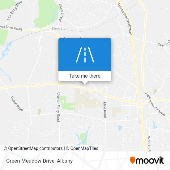 Green Meadow Drive map