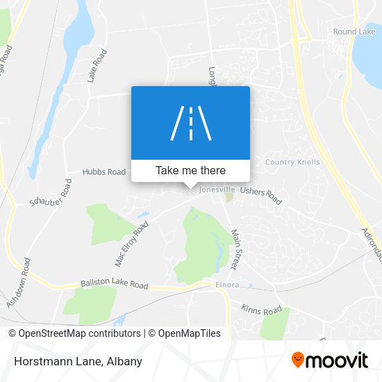 Mapa de Horstmann Lane
