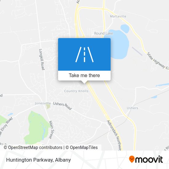 Mapa de Huntington Parkway