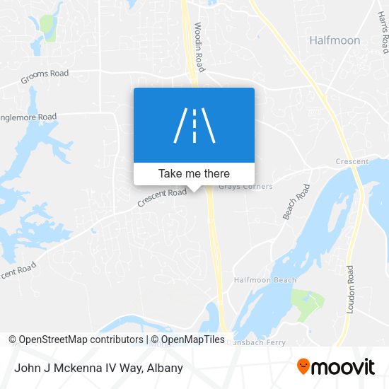 John J Mckenna IV Way map
