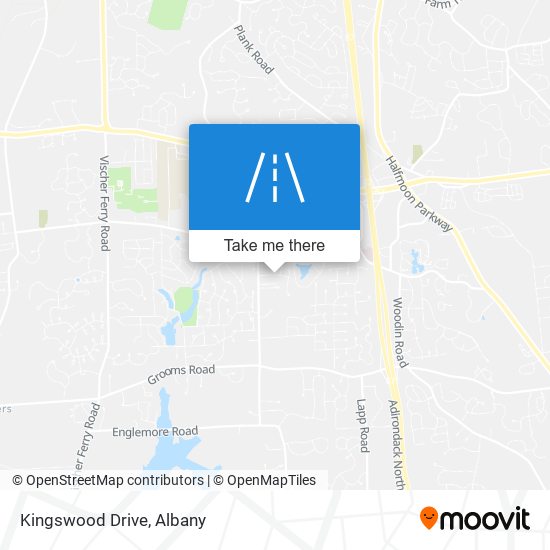 Kingswood Drive map