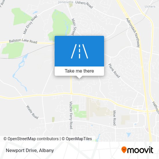 Mapa de Newport Drive