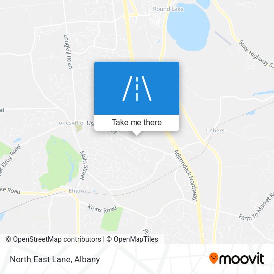 Mapa de North East Lane