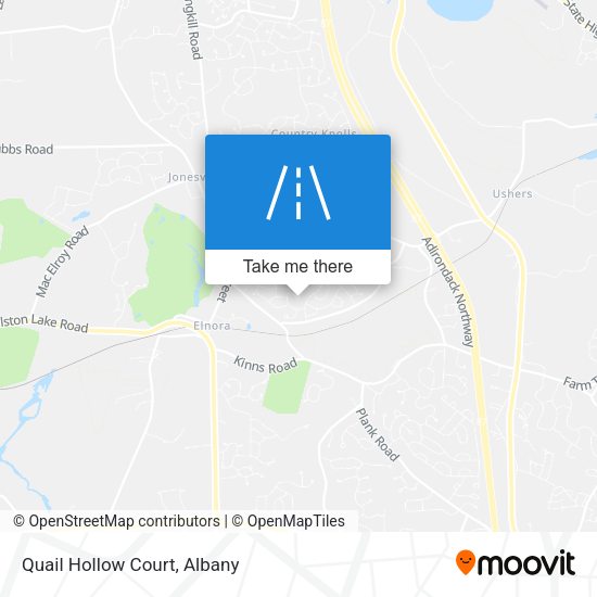 Mapa de Quail Hollow Court