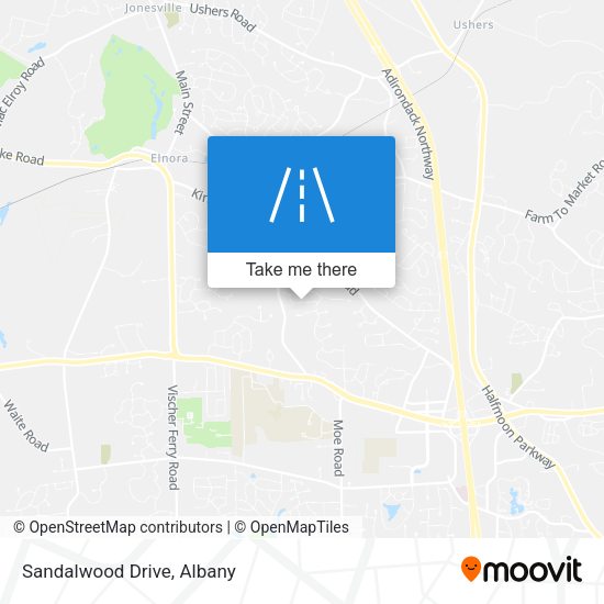 Sandalwood Drive map