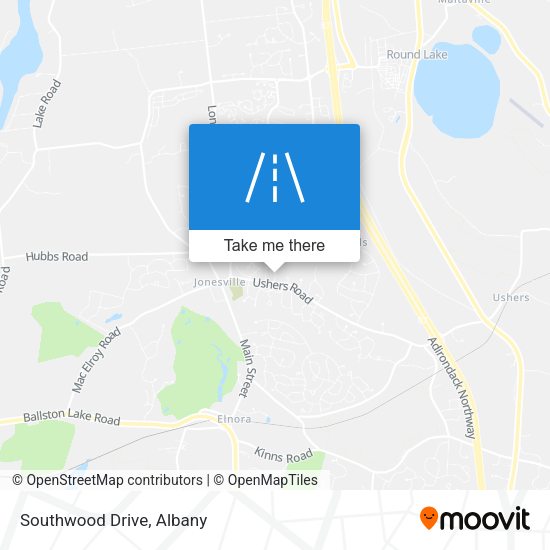 Mapa de Southwood Drive