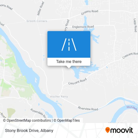 Stony Brook Drive map