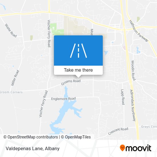 Mapa de Valdepenas Lane