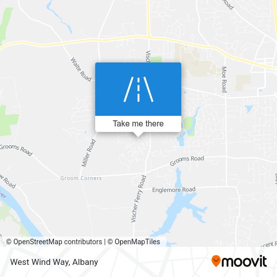 Mapa de West Wind Way