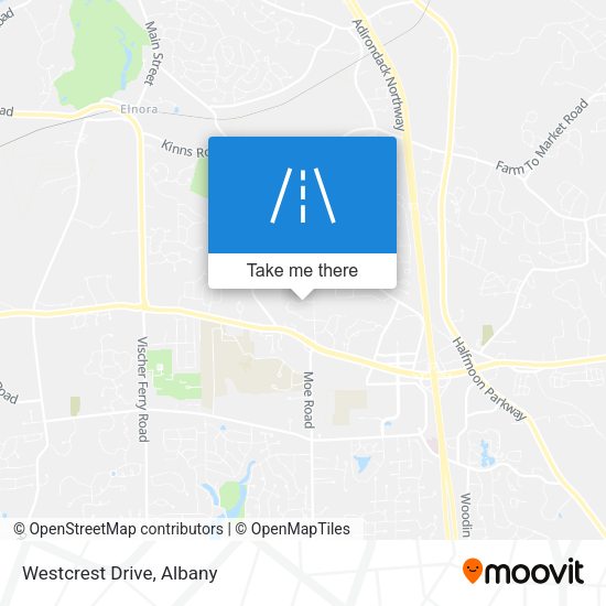 Mapa de Westcrest Drive