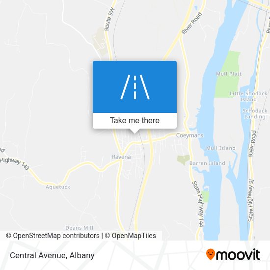 Mapa de Central Avenue