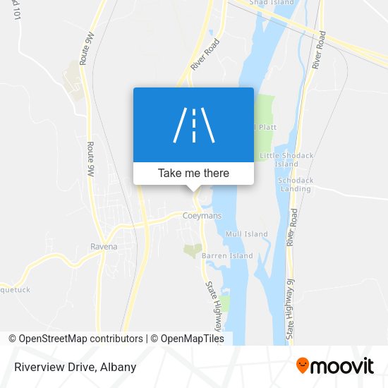 Riverview Drive map