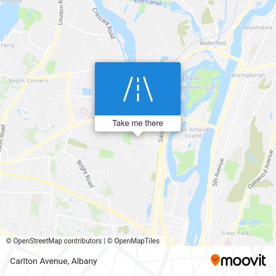 Mapa de Carlton Avenue