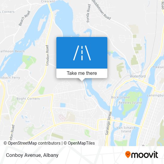 Mapa de Conboy Avenue