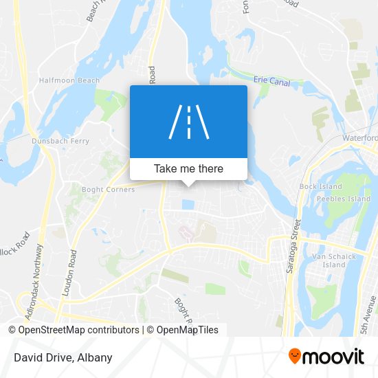 Mapa de David Drive