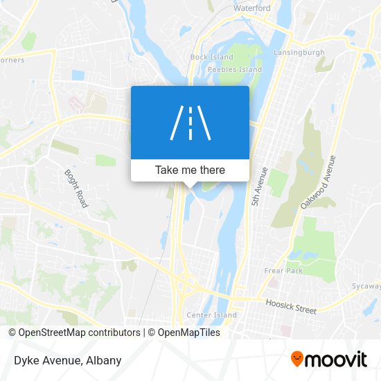 Mapa de Dyke Avenue