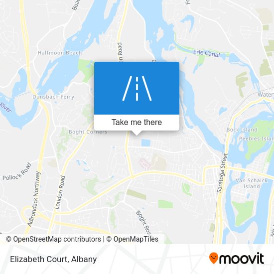 Mapa de Elizabeth Court