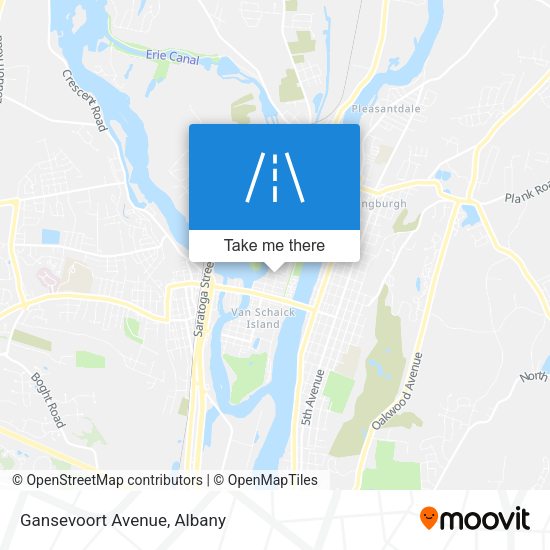 Mapa de Gansevoort Avenue