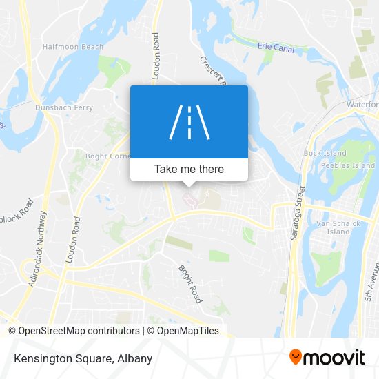 Mapa de Kensington Square
