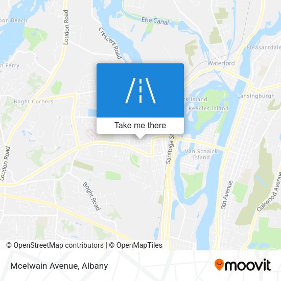 Mapa de Mcelwain Avenue