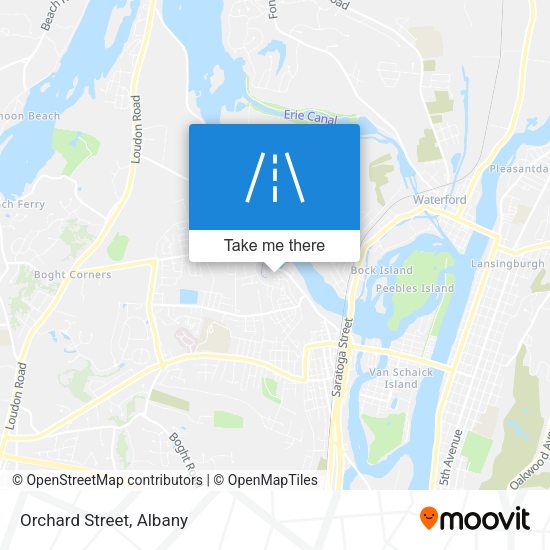Mapa de Orchard Street