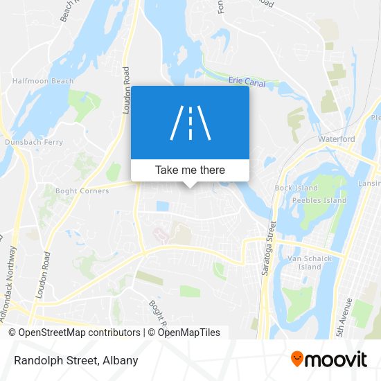 Mapa de Randolph Street