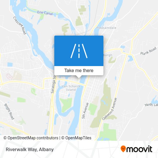 Mapa de Riverwalk Way