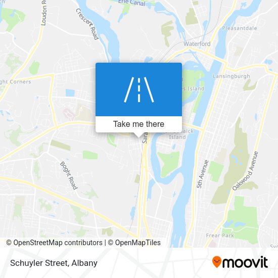 Mapa de Schuyler Street