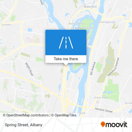 Mapa de Spring Street