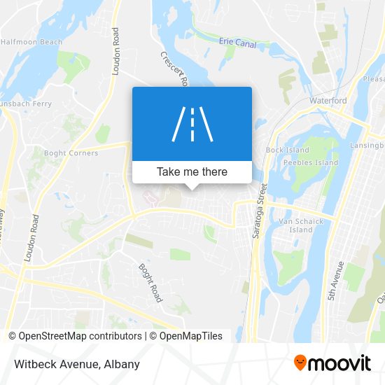Mapa de Witbeck Avenue