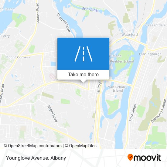 Younglove Avenue map