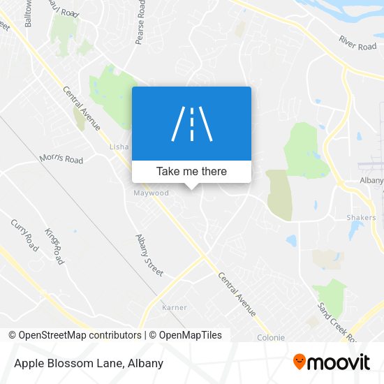 Mapa de Apple Blossom Lane