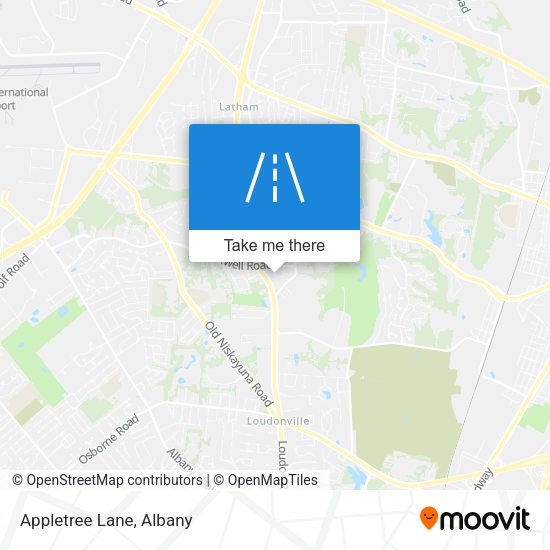 Mapa de Appletree Lane