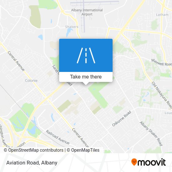Mapa de Aviation Road