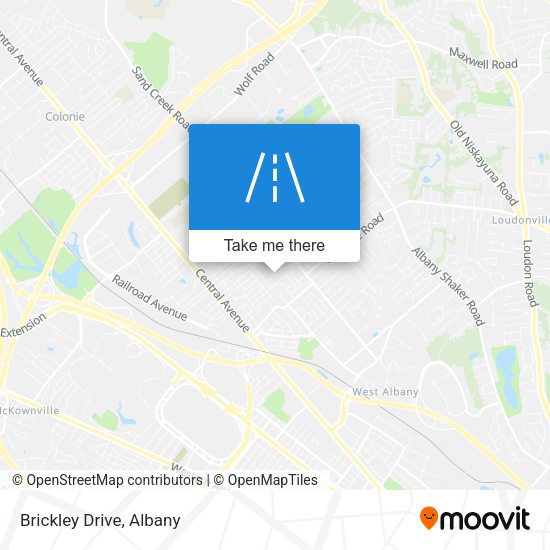 Mapa de Brickley Drive
