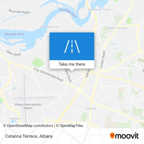 Mapa de Catalina Terrace