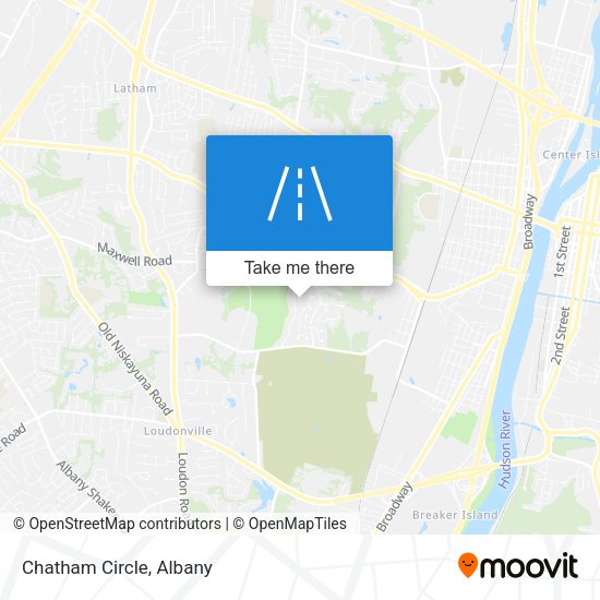 Mapa de Chatham Circle