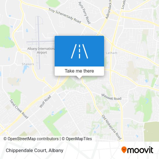 Chippendale Court map