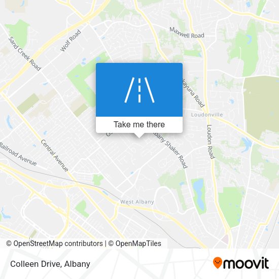 Mapa de Colleen Drive