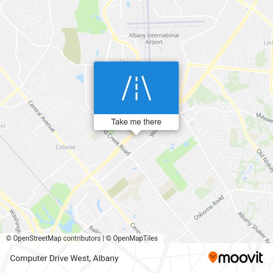 Computer Drive West map