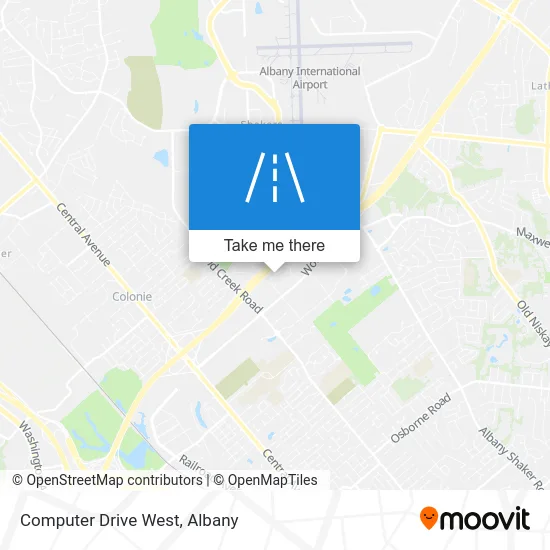 Computer Drive West map