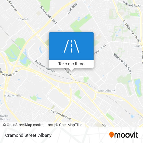 Cramond Street map