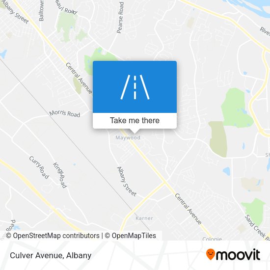 Mapa de Culver Avenue