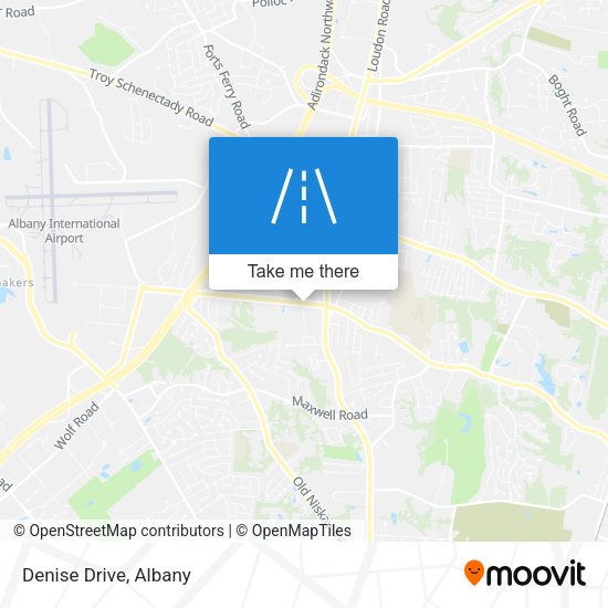 Mapa de Denise Drive