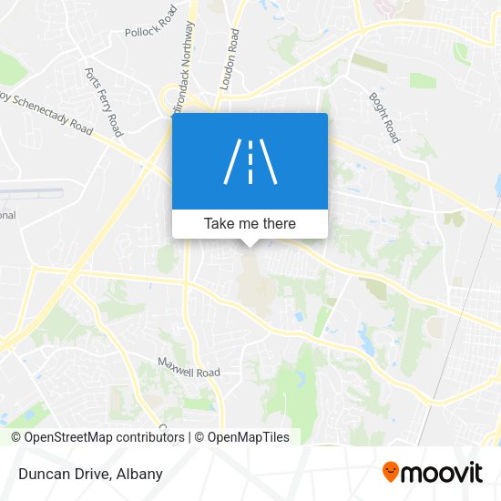 Mapa de Duncan Drive