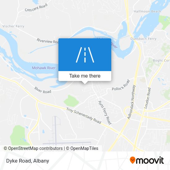 Mapa de Dyke Road