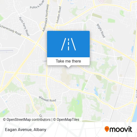 Mapa de Eagan Avenue