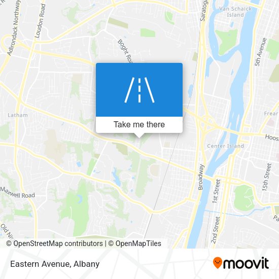 Mapa de Eastern Avenue