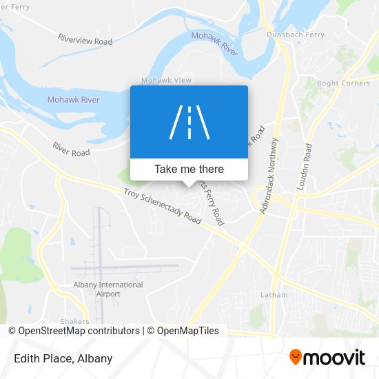 Mapa de Edith Place