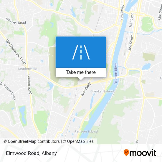 Mapa de Elmwood Road